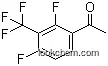 Molecular Structure of 1202679-46-6 (2',4'-Difluoro-3'-(trifluoromethyl) acetophenone)